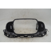 Bocchette Aria Centrali + Cornice Rivestimento Display Fiat 500 Dal 2015 al 2024 Cod 735629541  1764751531686