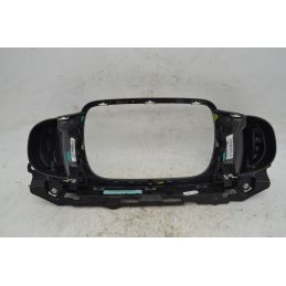 Bocchette Aria Centrali + Cornice Rivestimento Display Fiat 500 Dal 2015 al 2024 Cod 735629541  1764751531686