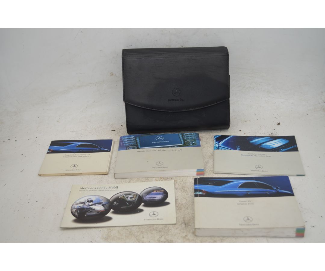 Libretto Uso e Manutenzione Mercedes CLS C219 Dal 2004 al 2010  1764757677722