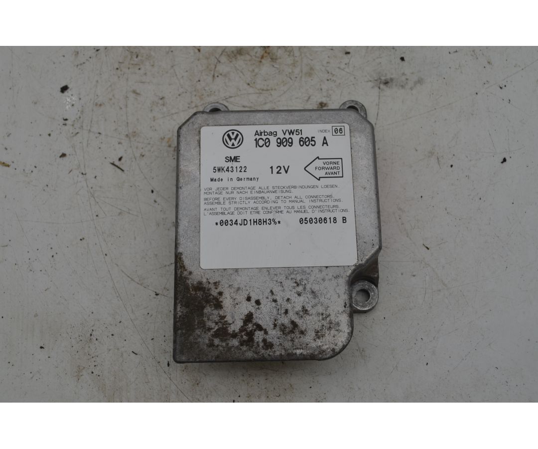 Centralina Comando Airbag Volkswagen Multivan dal 2003 al 2015 Cod 1C0909605A049  1764933912562
