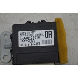 Centralina Specchietto Retrovisore DX Lexus CT200H Dal 2014 al 2020 Cod 89430-76010  1765373635707