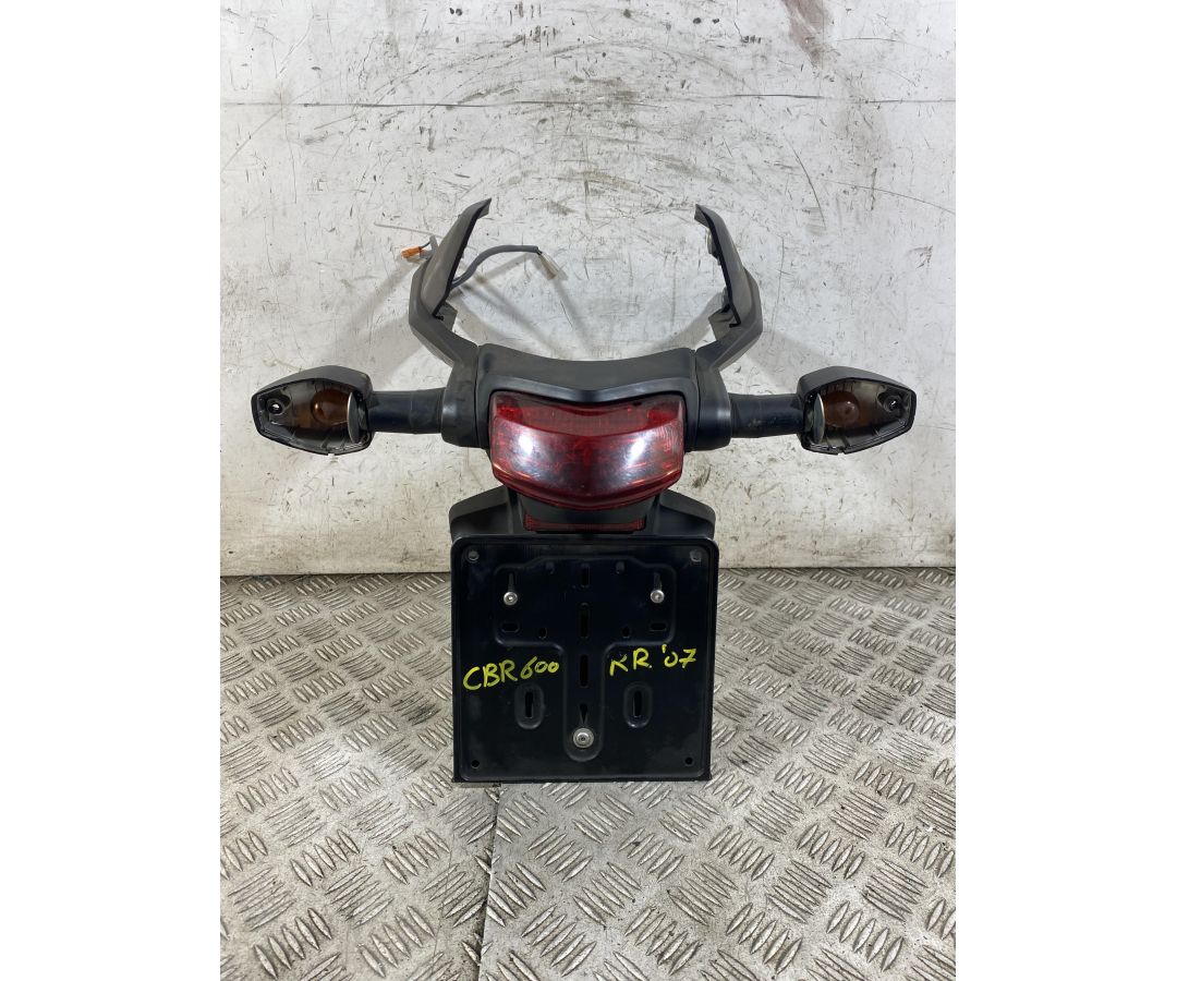 Portatarga Posteriore Con Stop Posteriore Honda CBR 600 RR Dal 2007 al 2012  1765528739014
