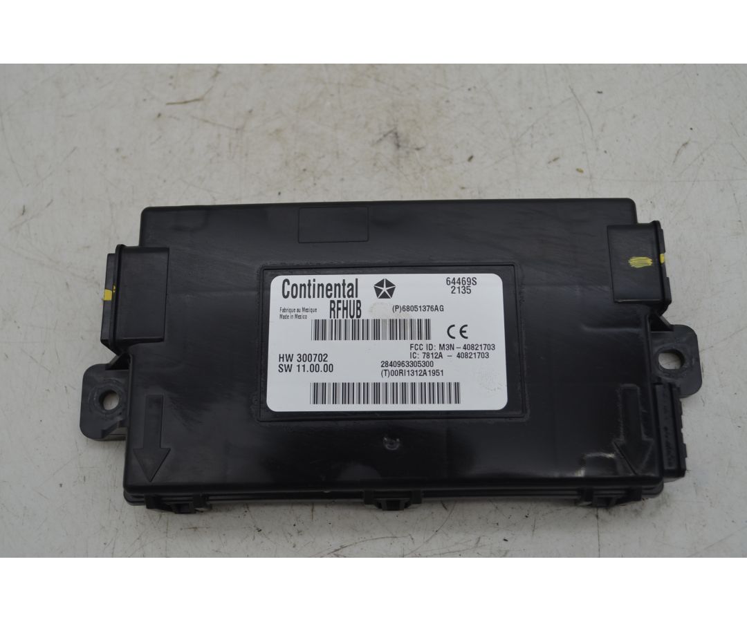 Centralina Comfort Fiat Freemont Dal 2011 al 2015 Cod 68051376AG  1765529408612