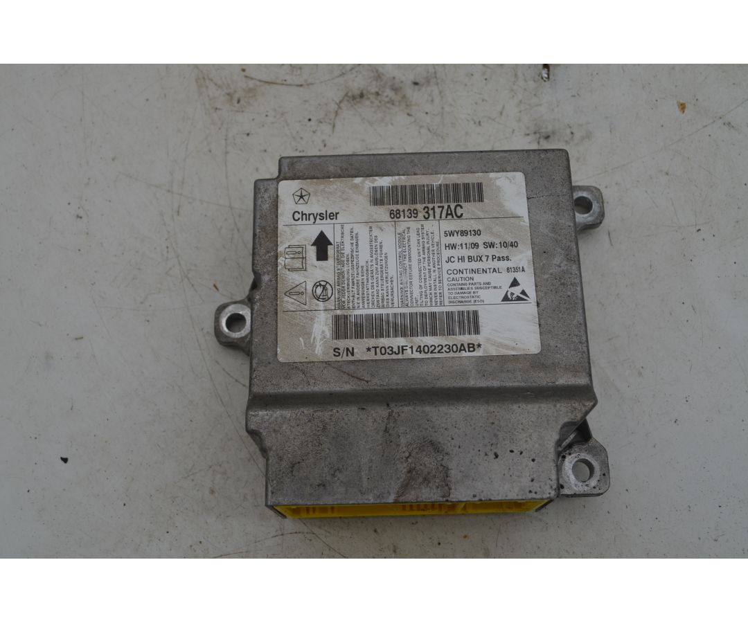 Centralina Airbag Fiat Freemont Dal 2011 al 2015 Cod 68139317AC  1765871071496