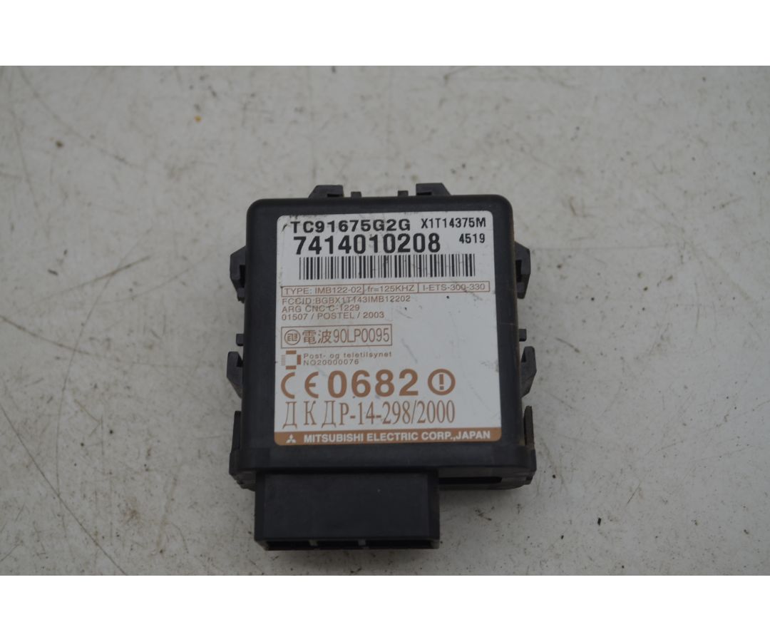 Centralina immobilizzatore Mazda Premacy Dal 1999 al 2005 Cod TC91675G2G  1765894048307