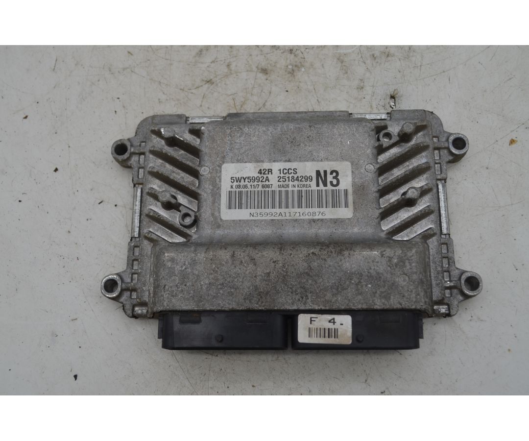Centralina ECU Chevrolet Aveo Dal 2006 al 2011 Cod 5WY5992A  1765901522868