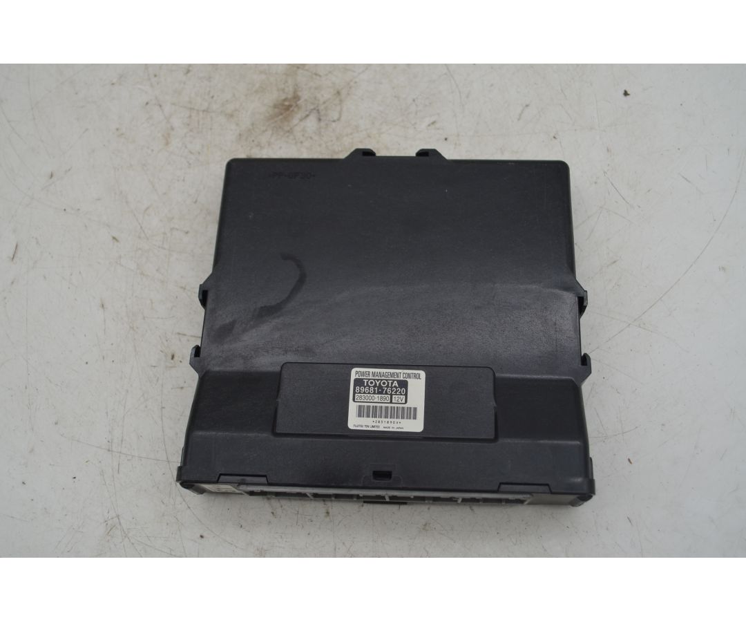 Centralina Gestione Alimentazione Lexus CT200H Dal 2014 al 2020 Cod 89681-76220  1765969427174