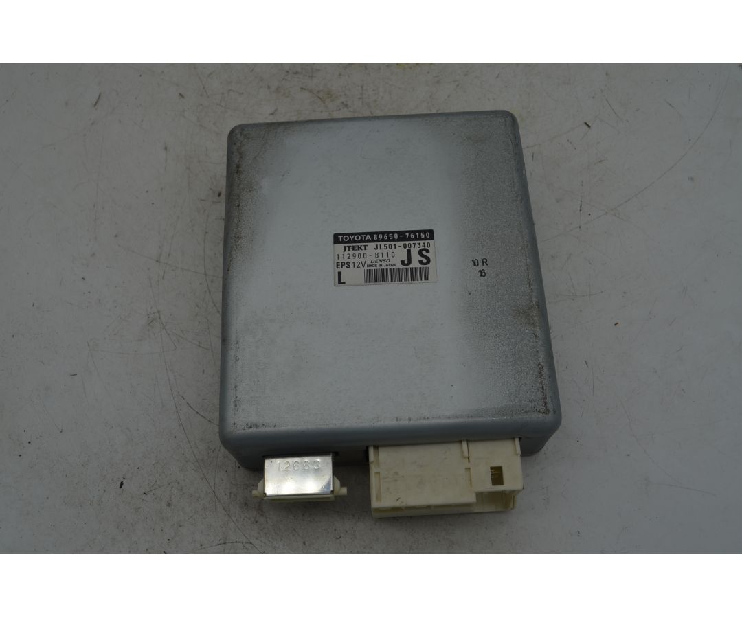 Centralina Assistenza Guida Lexus CT200H Dal 2014 al 2020 Cod 89650-76150  1765971009702