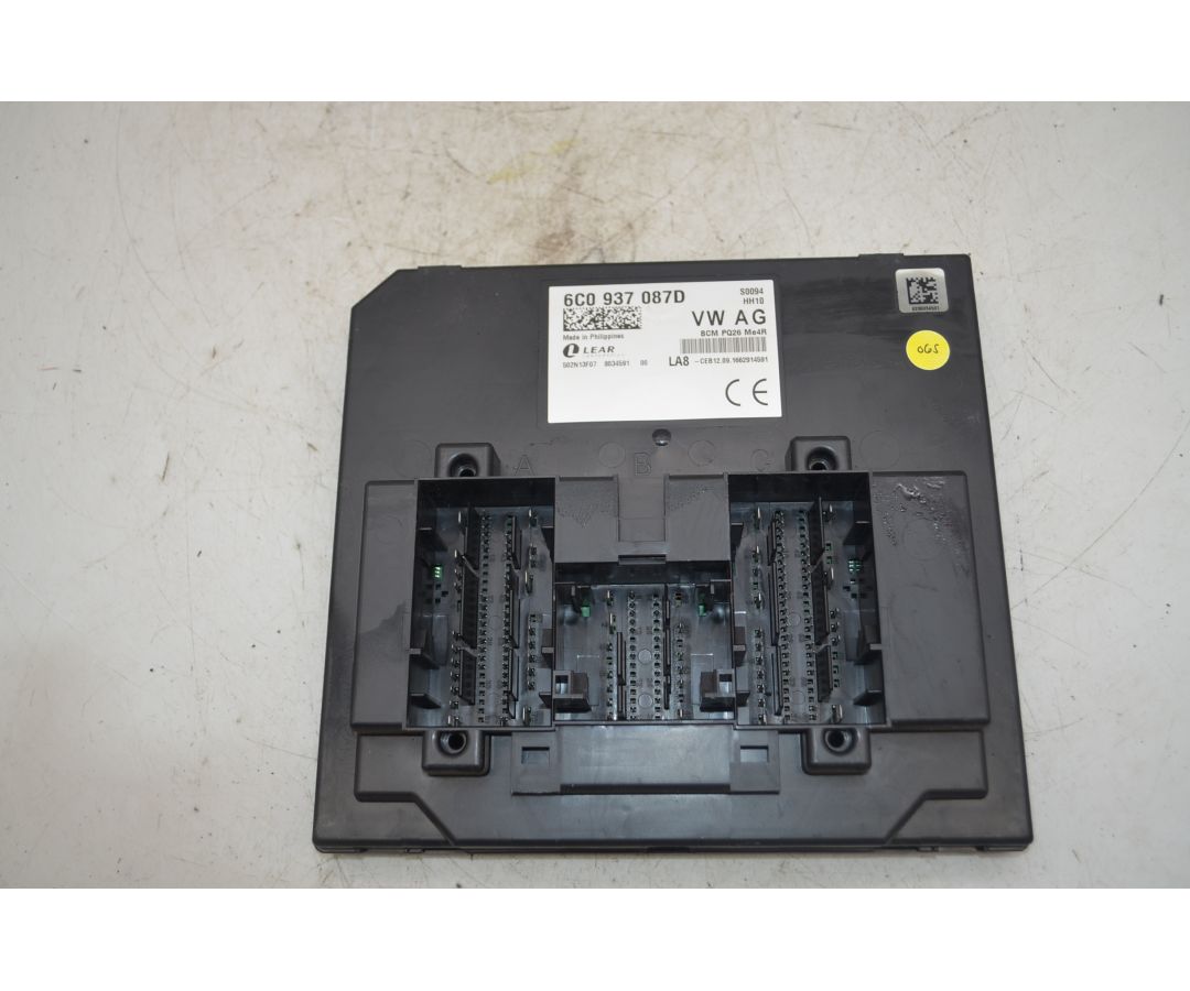 Centralina Di Bordo Volkswagen Polo Dal 2014 al 2018 Cod 6C0937087D  1765980266424