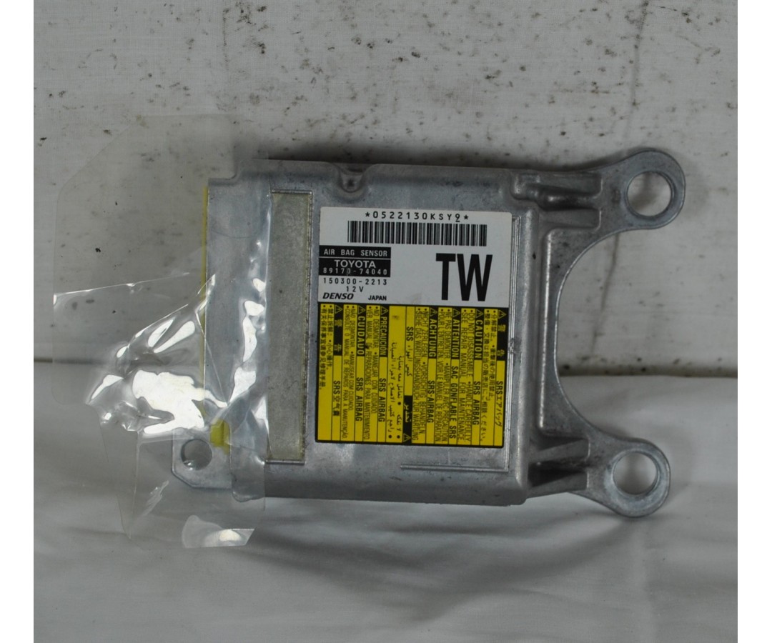 Centralina airbag Toyota IQ Dal 2008 al 2015 Cod 89170-74040  1625491421593