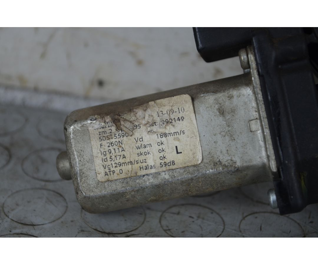 Alzacristalli Elettrico Anteriore SX Alfa Romeo MiTo dal 2008 al 2011 Cod 50515590  1766487769883