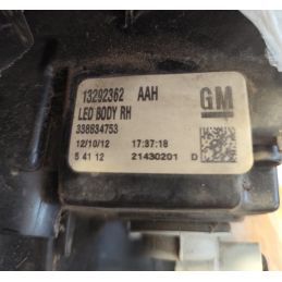 Fanale Stop Posteriore DX led Opel Zafira C Dal 2015 al 2019 Cod 13386604  1762860268219