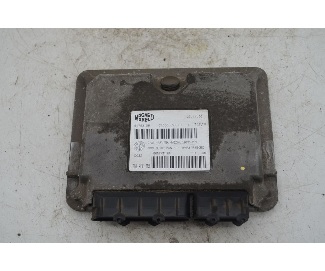 Centralina ECU Fiat Seicento Dal 1998 al 2010 Cod 51793106  1766503957447