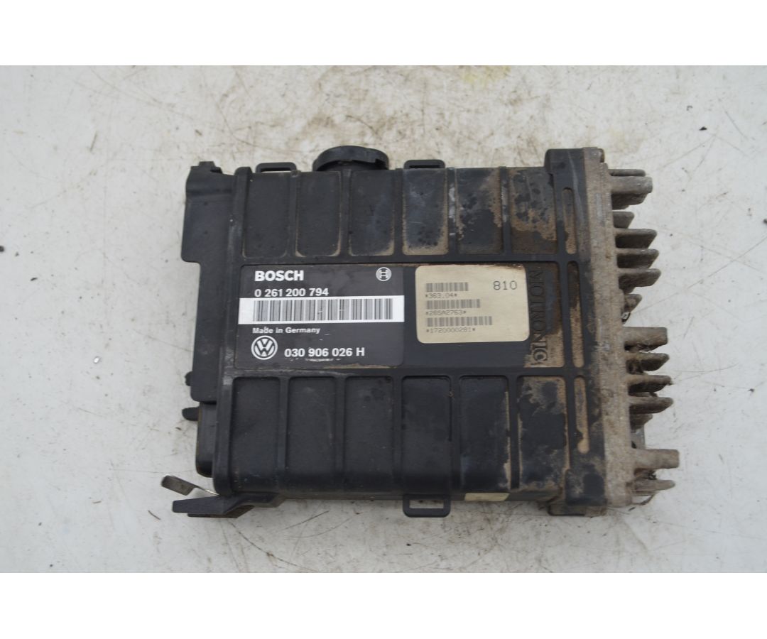 Centralina ECU Volkswagen Polo II Dal 1990 al 1994 Cod 0261200794  1767013484805