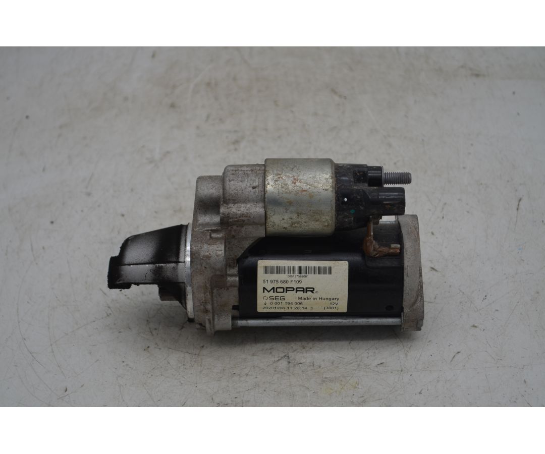 Motorino Avviamento Fiat 500 Hybrid Dal 2015 al 2024 Cod 51975680F109  1767607131757