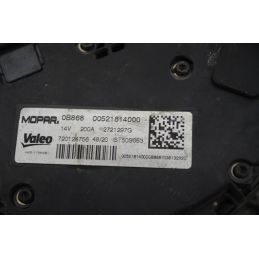 Alternatore Fiat 500 Hybrid  Dal 2015 al 2024 Cod 52181400  1767610604101