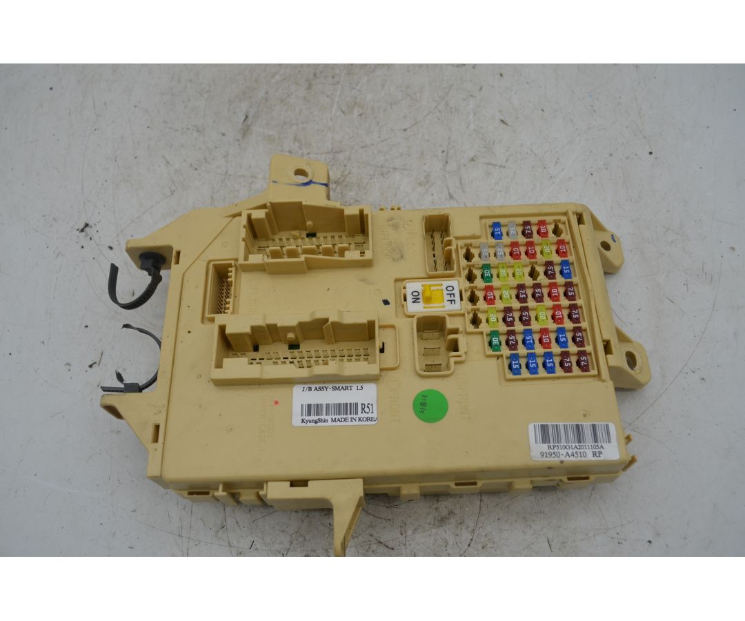Scatola Fusibili Kia Carens dal 2013 al 2018 Cod 91950A4510  1767947355103
