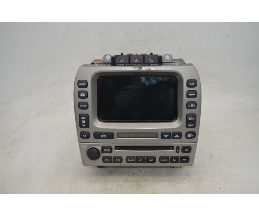Autoradio + Comandi Clima Jaguar X-Type dal 2001 al 2008 Cod 4622005620  1768295593001