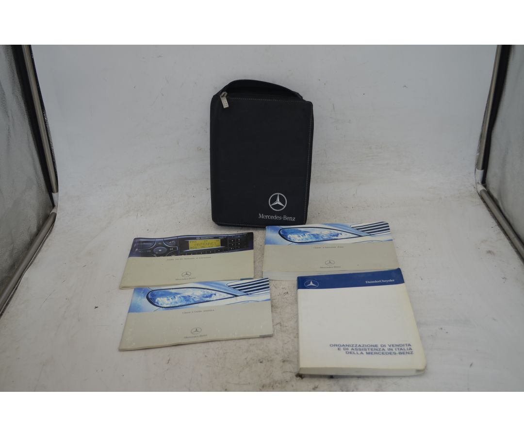 Libretto Uso e Manutenzione Mercedes Classe A W168 Dal 1997 al 2004  1768313139587