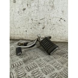 Pedana Poggiapiedi Anteriore Destra DX Con Leva Cambio Honda VF 750 Custom Dal 1985 Al 2001  1768315426425