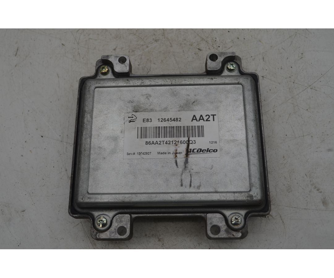 Centralina Iniezione Chevrolet Aveo dal 2011 al 2020 Cod 12645482  1768379022045