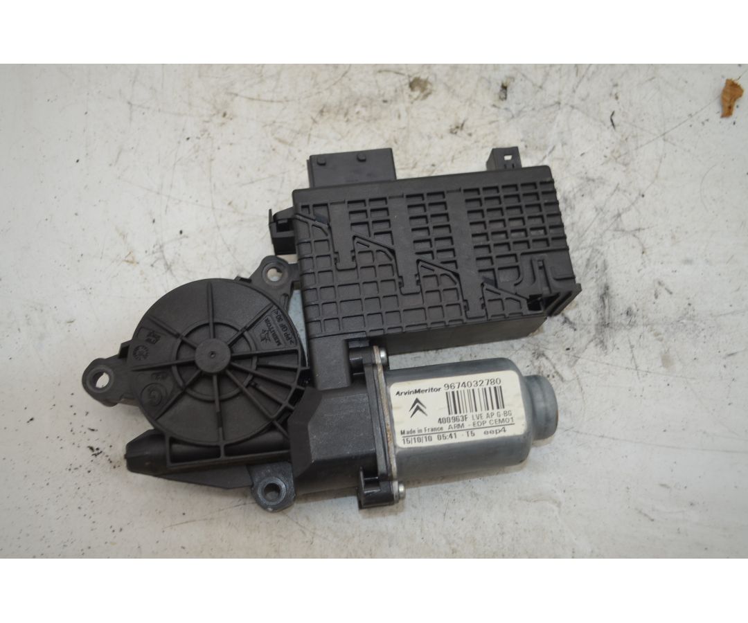 Motorino Alzacristalli Anteriore SX Citroen C4 Picasso Dal 2006 al 2013 Cod 9674032780  1768385322542