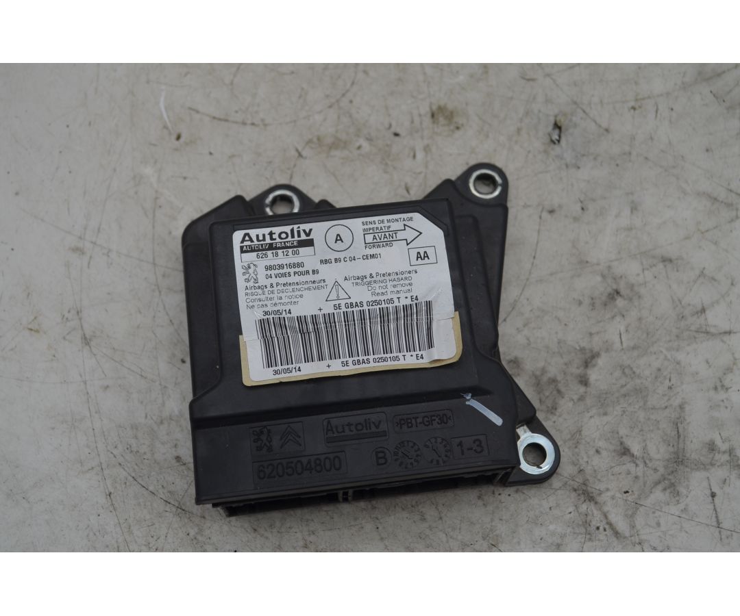 Centralina Airbag Peugeot Partner Tepee Dal 2012 al 2015 Cod 9803916880  1768475775203