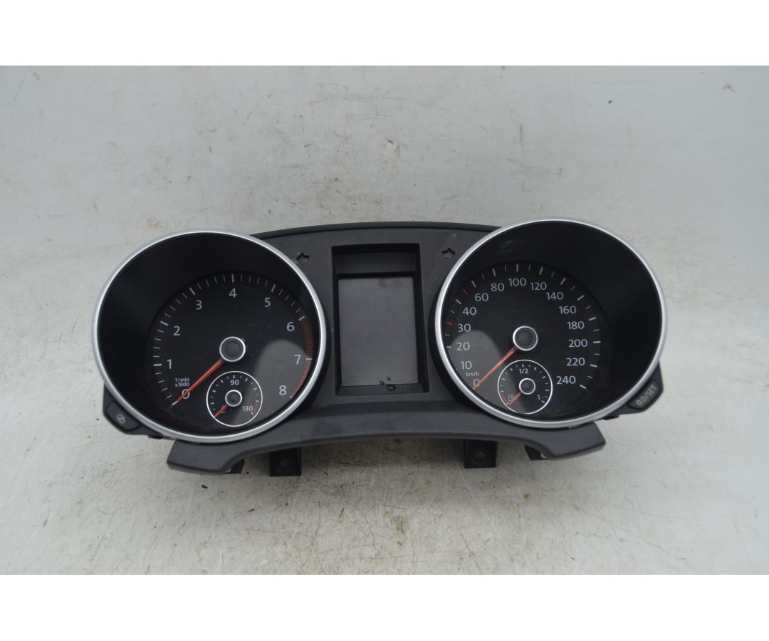 Strumentazione Contachilometri Completa Volkswagen Golf VI Dal 2008 al 2014 Cod 5K0920860H  1768552202134