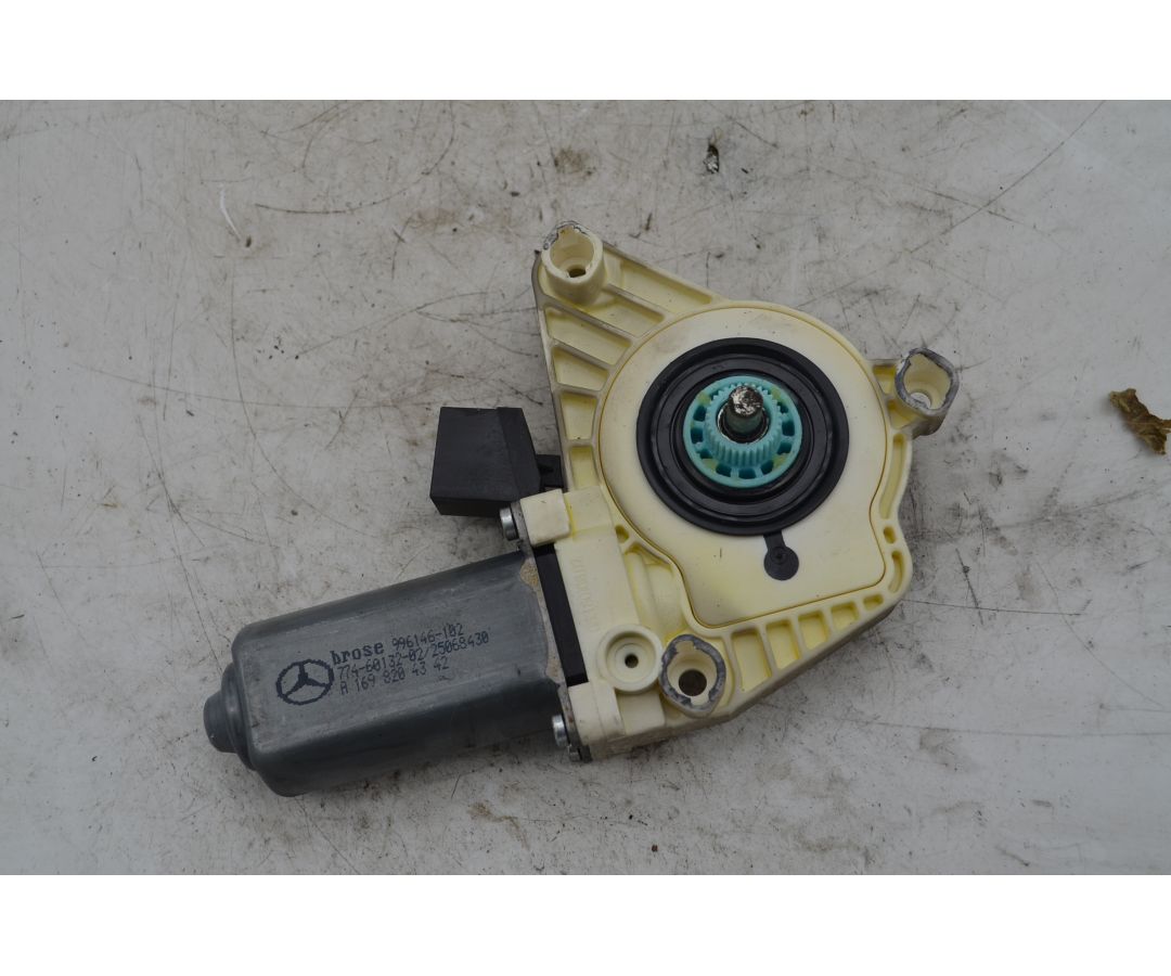 Motorino Alzavetro Anteriore SX Mercedes Classe A W169 Dal 2004 al 2012 Cod A1698204342  1768561562007