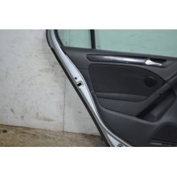 Portiera Sportello Posteriore SX Volkswagen Golf VI Dal 2008 al 2014 Cod 5K6833055K  1768834018217