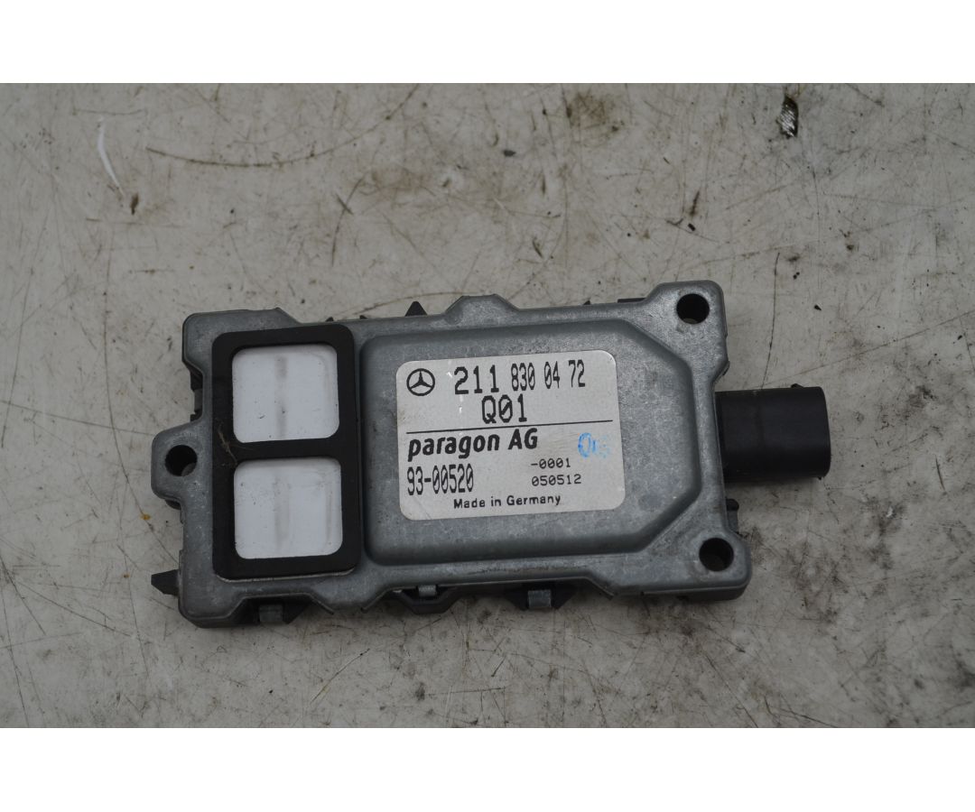 Sensore Qualità Aria e Gas di Scarico Mercedes Classe E W211 dal 2002 al 2009 Cod A2118300472  1768900738155