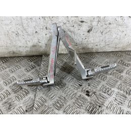 Coppia Pedane Poggiapiedi Passeggero TM Moto EN 125 2T Dal 2020 Al 2025  1768904048168