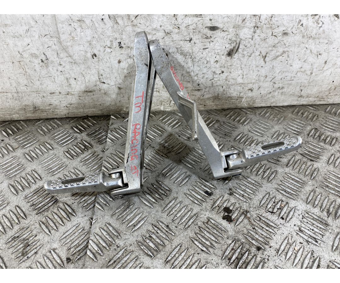 Coppia Pedane Poggiapiedi Passeggero TM Moto EN 125 2T Dal 2020 Al 2025  1768904048168