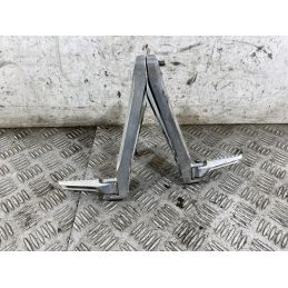 Coppia Pedane Poggiapiedi Passeggero TM Moto EN 125 2T Dal 2020 Al 2025  1768904048168