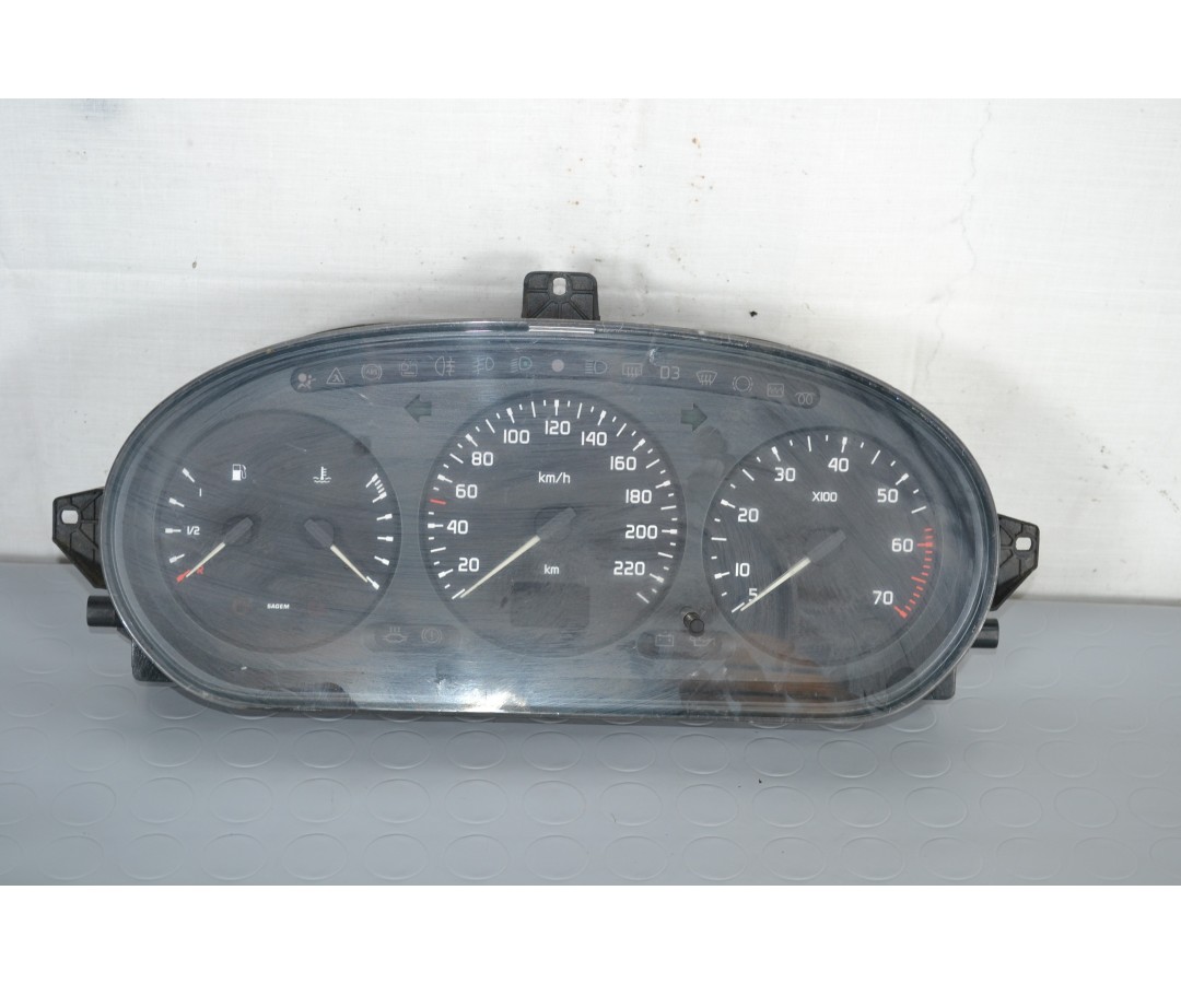 Strumentazione contachilometri completa Renault Megane I Dal 1995 al 2003 Cod 21578161-2  1625826143695