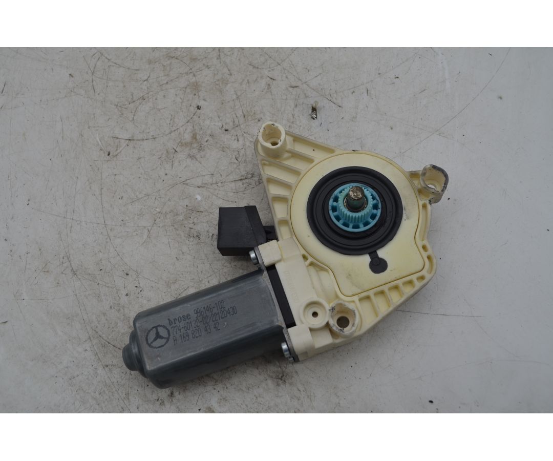 Motorino Alzacristalli Anteriore SX Mercedes Classe A W169 Dal 2004 al 2012 Cod A1698204342  1768987844350