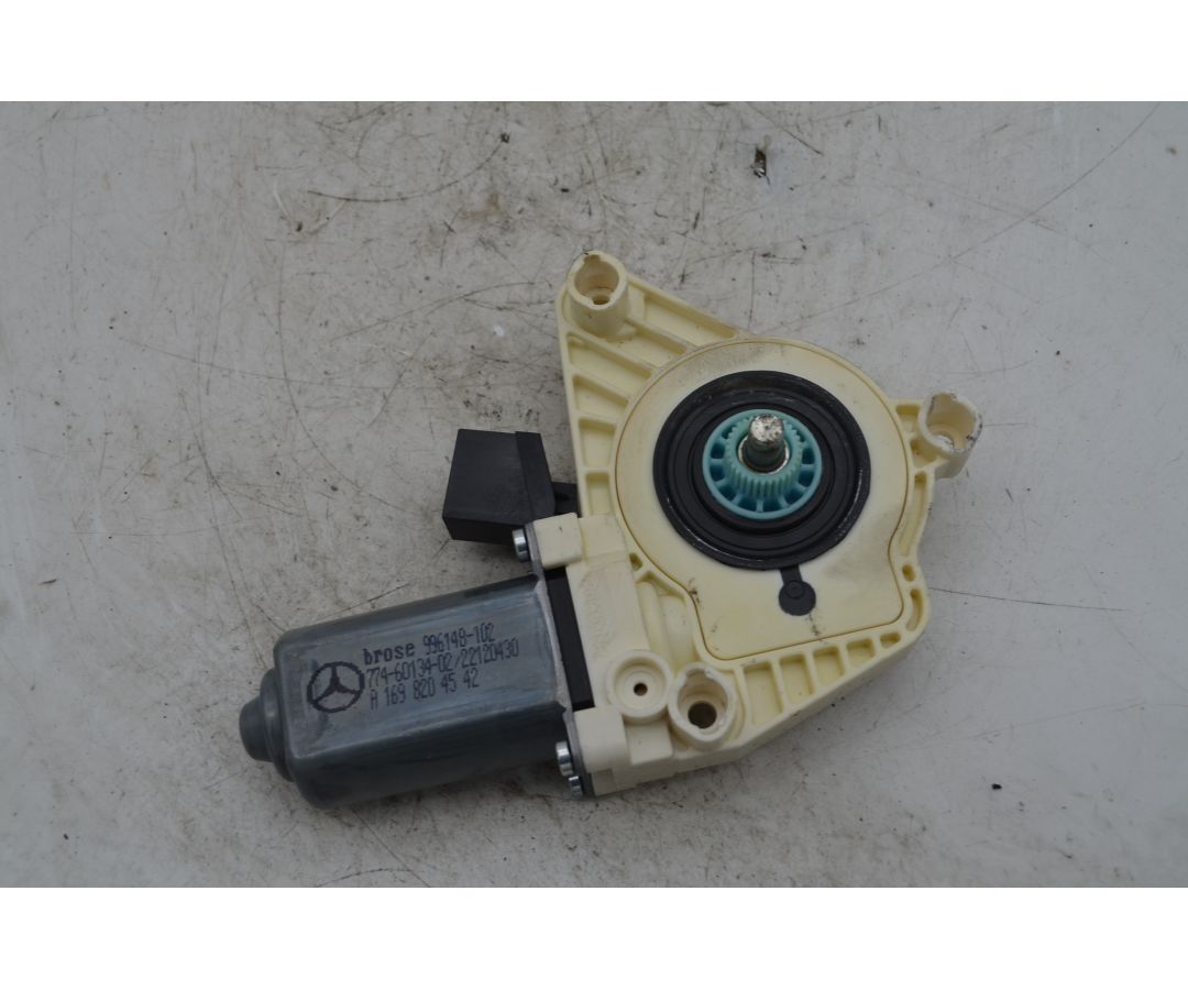 Motorino Alzacristalli Posteriore SX Mercedes Classe A W169 Dal 2004 al 2012 Cod A1698204542  1768988270431