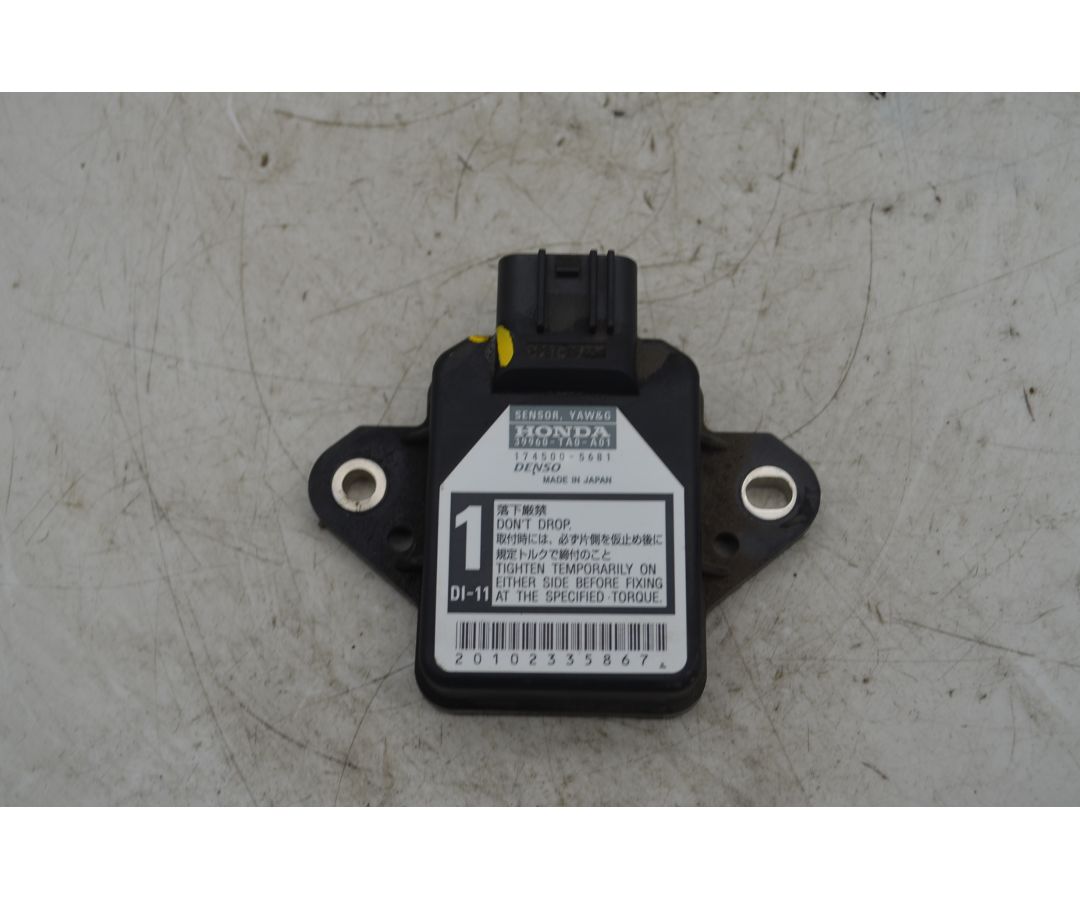 Sensore Imbardata ESP Honda Jazz dal 2008 al 2013 Cod 39960TA0A01  1769159212083