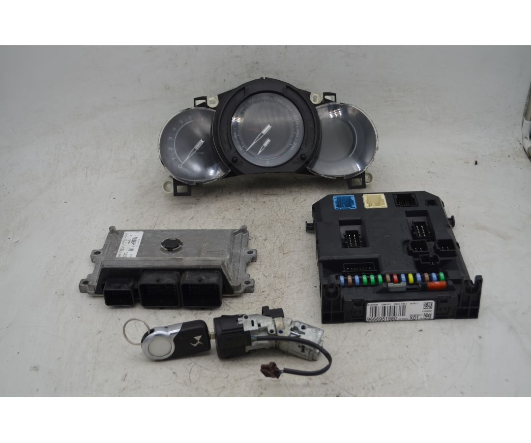 Kit Chiave Avviamento Citroen DS3 Dal 2009 al 2016 Cod 1608817680  1769420162147