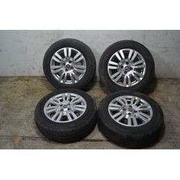 Treno Completo Cerchi e Gomme Fiat Punto EVO Dal 2009 al 2012 Misura 185/65 R15 88T 4 Fori  1769420965502