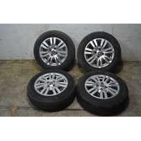 Treno Completo Cerchi e Gomme Fiat Punto EVO Dal 2009 al 2012 Misura 185/65 R15 88T 4 Fori  1769420965502