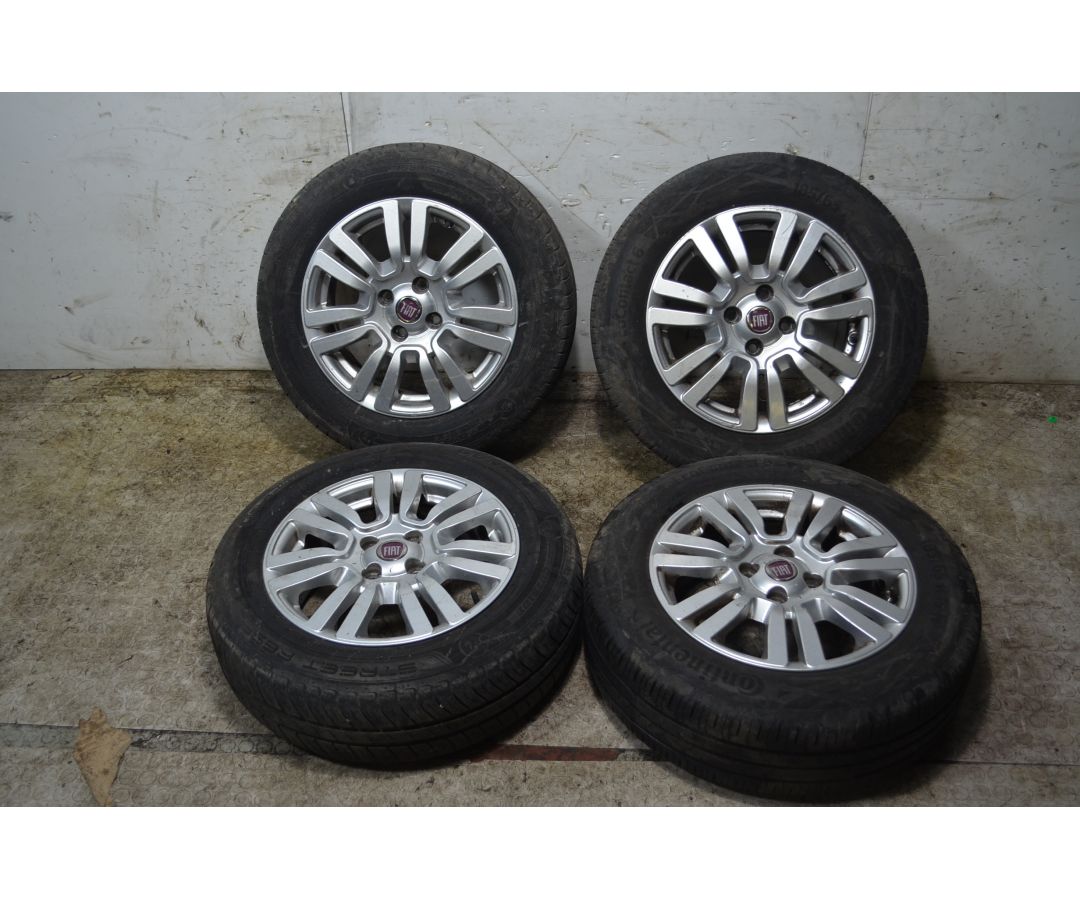 Treno Completo Cerchi e Gomme Fiat Punto EVO Dal 2009 al 2012 Misura 185/65 R15 88T 4 Fori  1769420965502