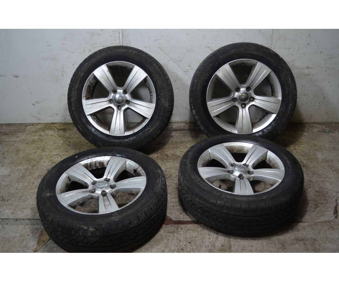 Treno Completo Cerchi e Gomme Jeep Compass Dal 2011 al 2015 Misure 215/60 R17 100V 5F  1769421960575