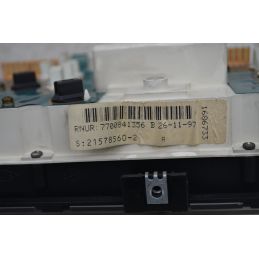 Strumentazione Contachilometri Completa Renault Clio Dal 1990 al 1998 Cod 7700841356  1769433958997