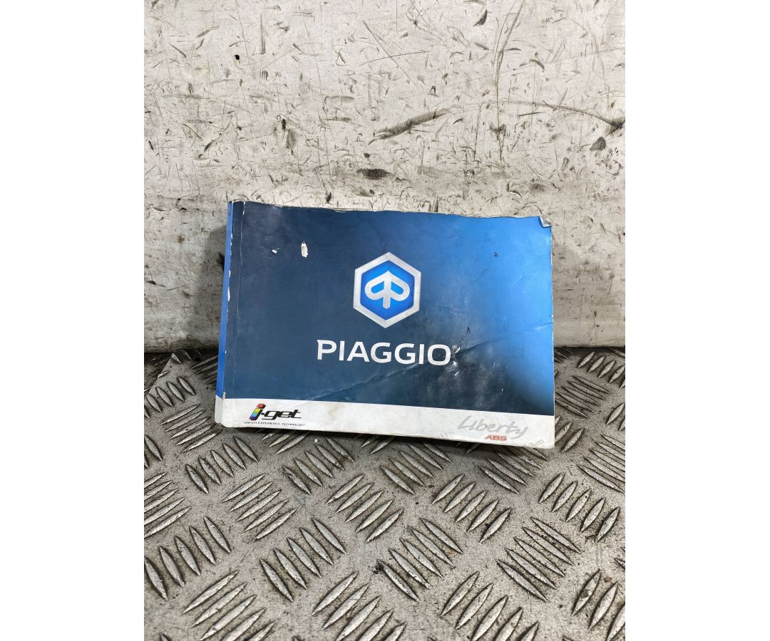 Libretto Uso E Manutenzione Piaggio Liberty 125 I-Get ABS dal 2016 al 2019  1769437982547