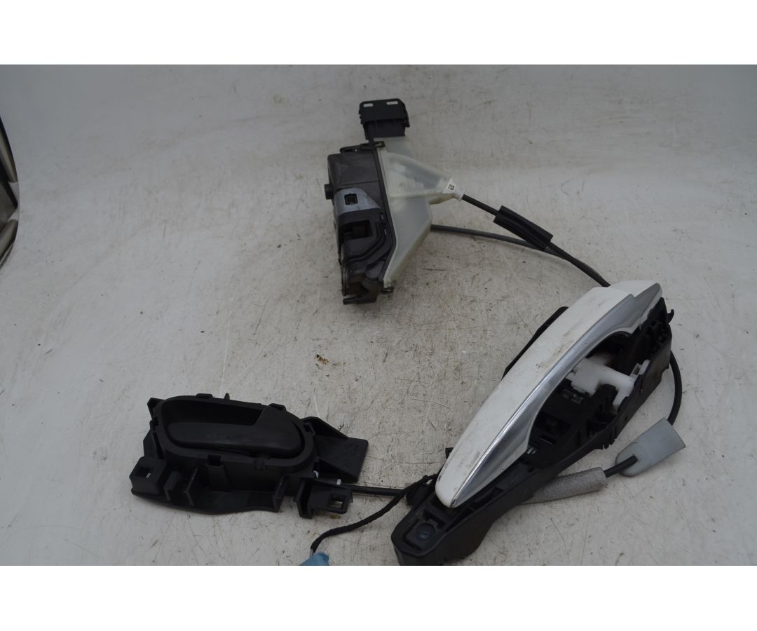 Serratura Porta Anteriore DX + Maniglia interna e Esterna Citroen Jumpy Dal 2016 in poi Cod 16942543  1769510555088