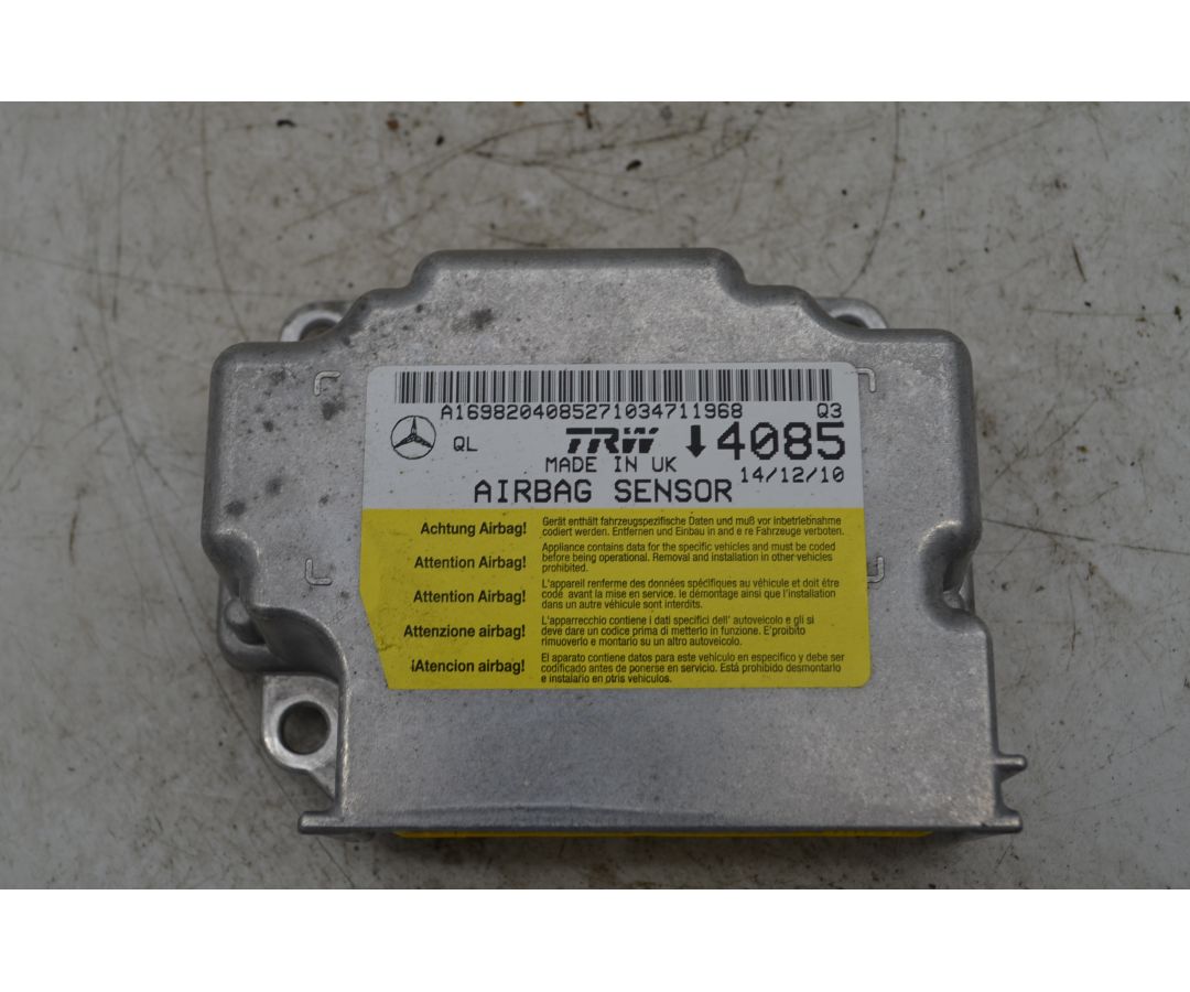 Centralina Airbag Mercedes Classe B W245 Dal 2004 al 2012 Cod A169820408527  1770031753396