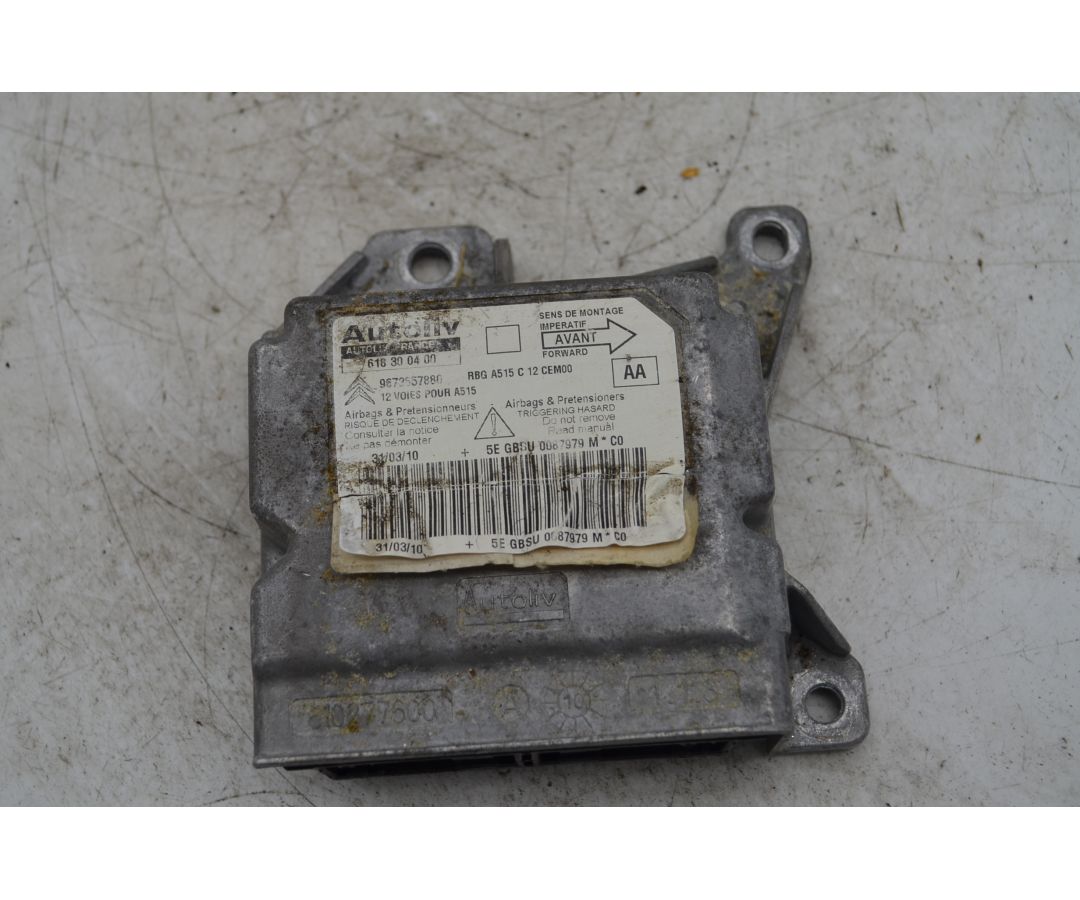 Centralina Airbag Citroen C3 II Dal 2009 al 2015 Cod 618300400  1770039626593