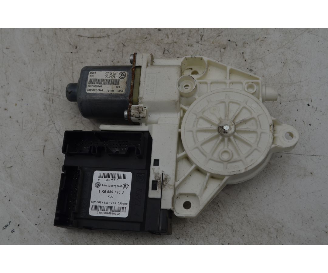 Motorino Alzacristalli Anteriore SX Volkswagen Tiguan Dal 2007 al 2011 Cod 5N0959701  1770115965745