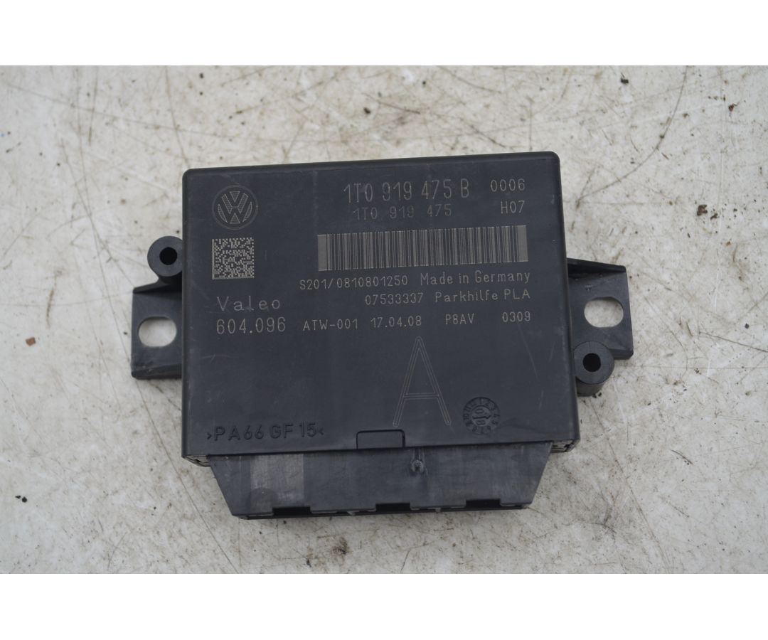 Centralina Sensori Parcheggio Volkswagen Tiguan Dal 2007 al 2011 Cod 1T0919475B  1770364986270
